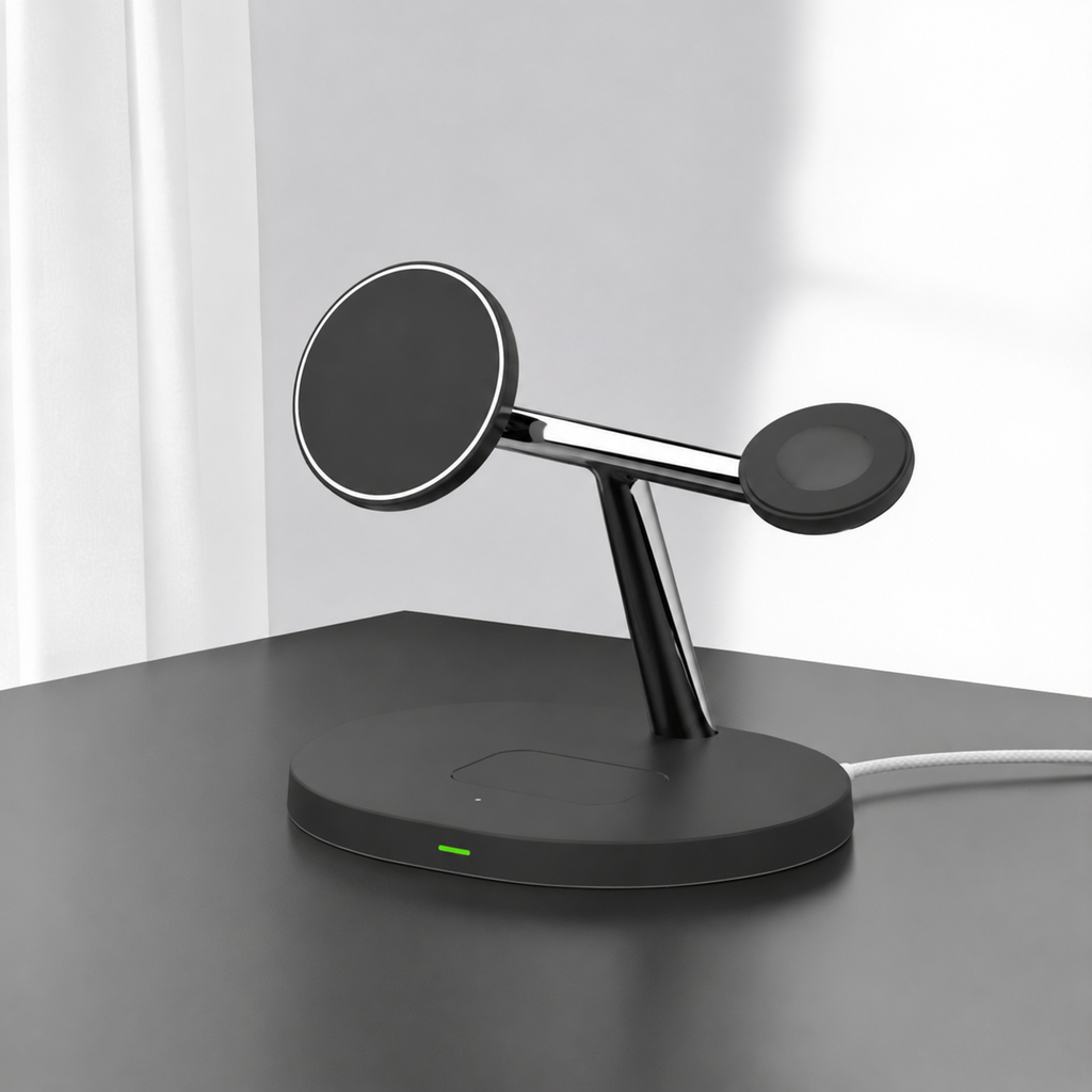 3-in-1 Magnetic Wireless Charger Stand