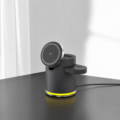 Folding Magnetic Three-in-one Wireless Charger