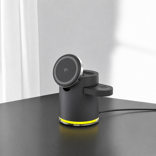Folding Magnetic Three-in-one Wireless Charger